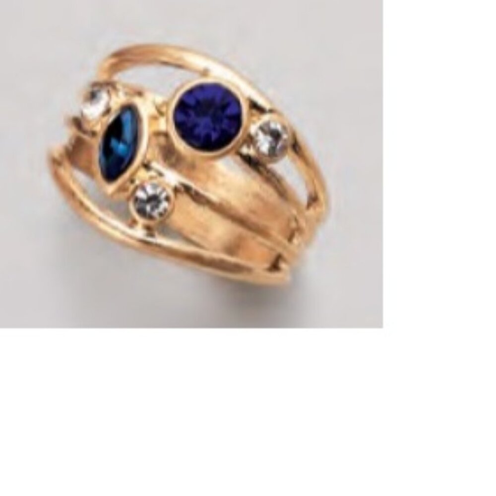 Blue Harmony Multi Stone Ring (8)